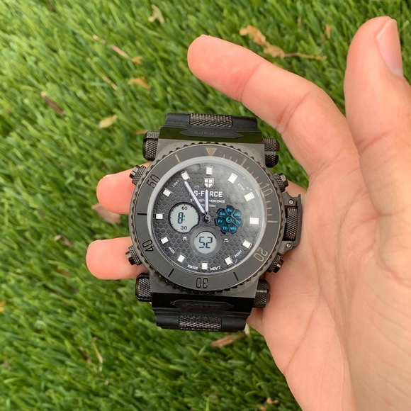 Mens Watches Sforce Watch Bands Vip Khan S Force Watch Stainless Steel